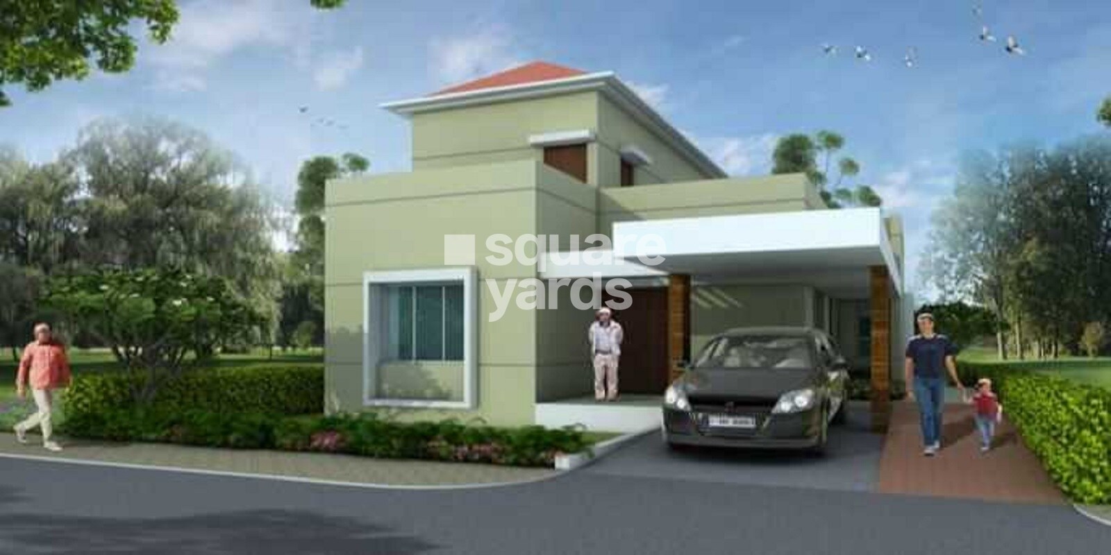 Clover Renaissance Covai Villas residential project in Kondhwa