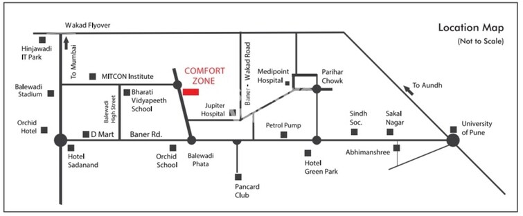 Comfort Zone Location Image