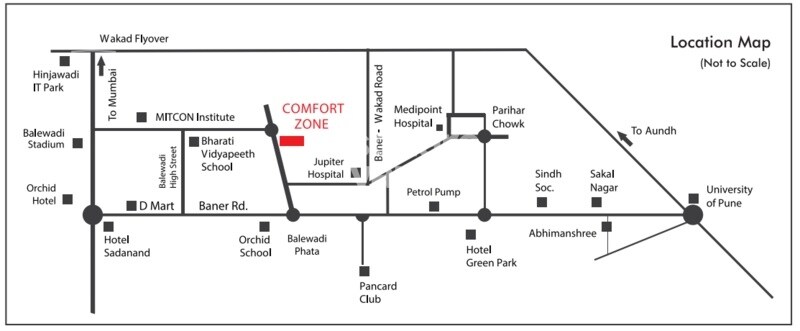 Comfort Zone Location Image