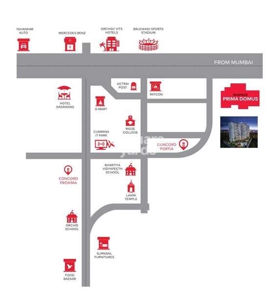 Concord Prima Domus Location Image