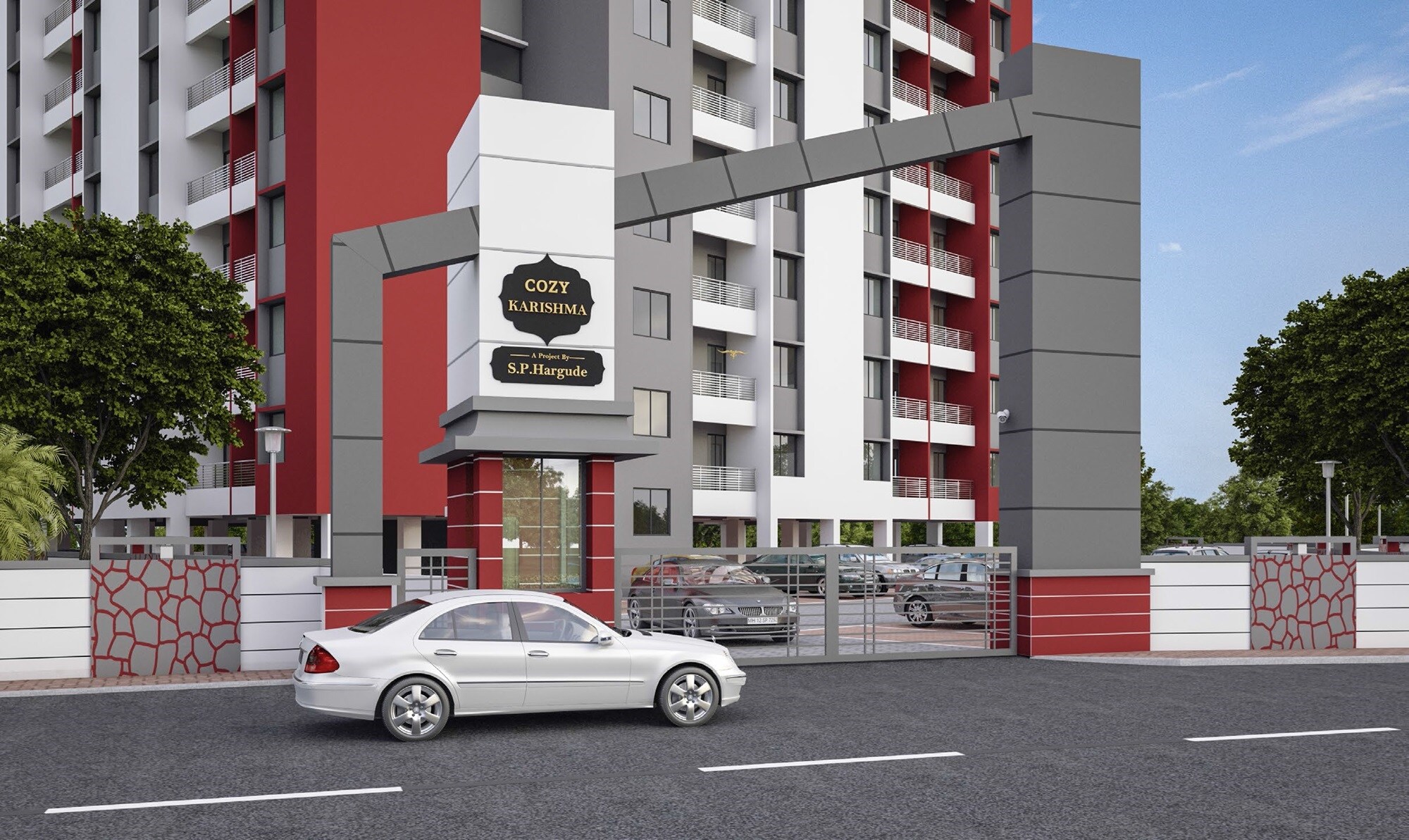 Cozy Karishma Entrance View