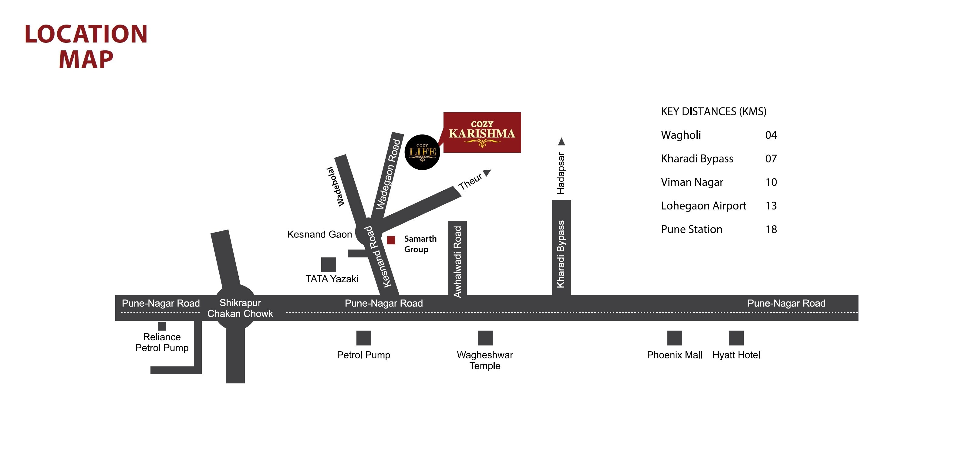 Cozy Karishma Location Image