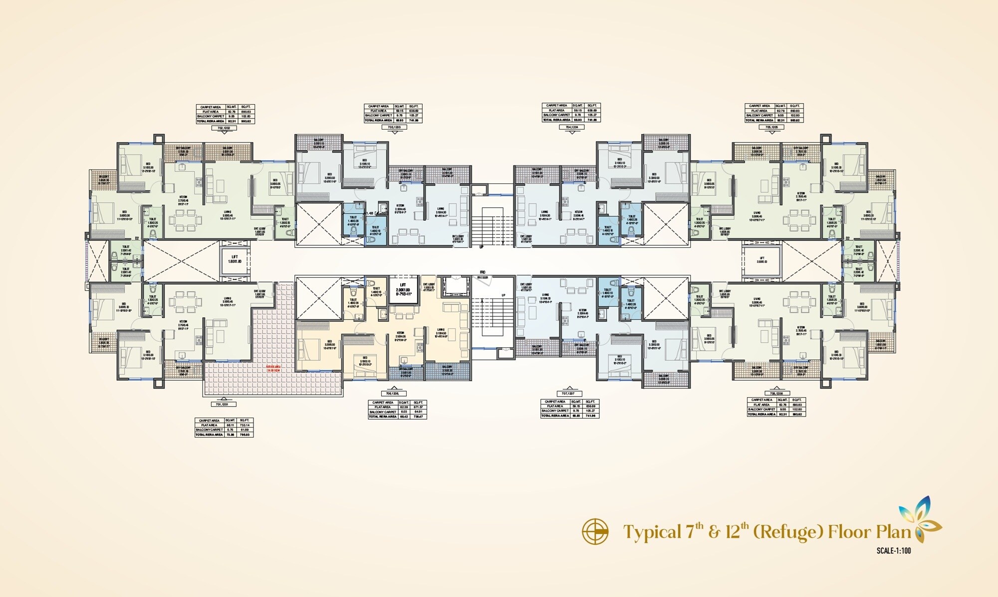 Croissance Ra Urbania Floor Plans 1