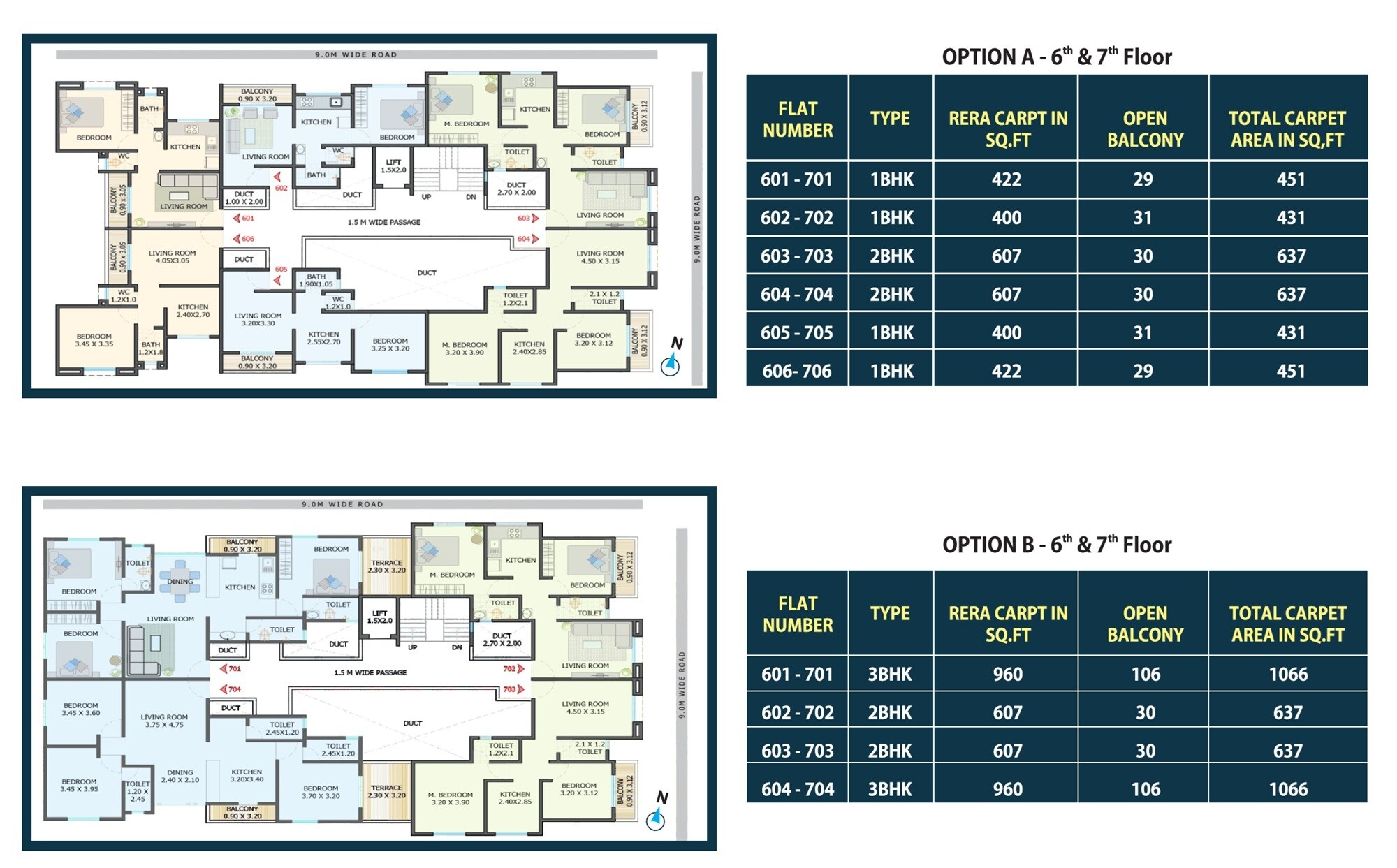 CVD Uday Floor Plans