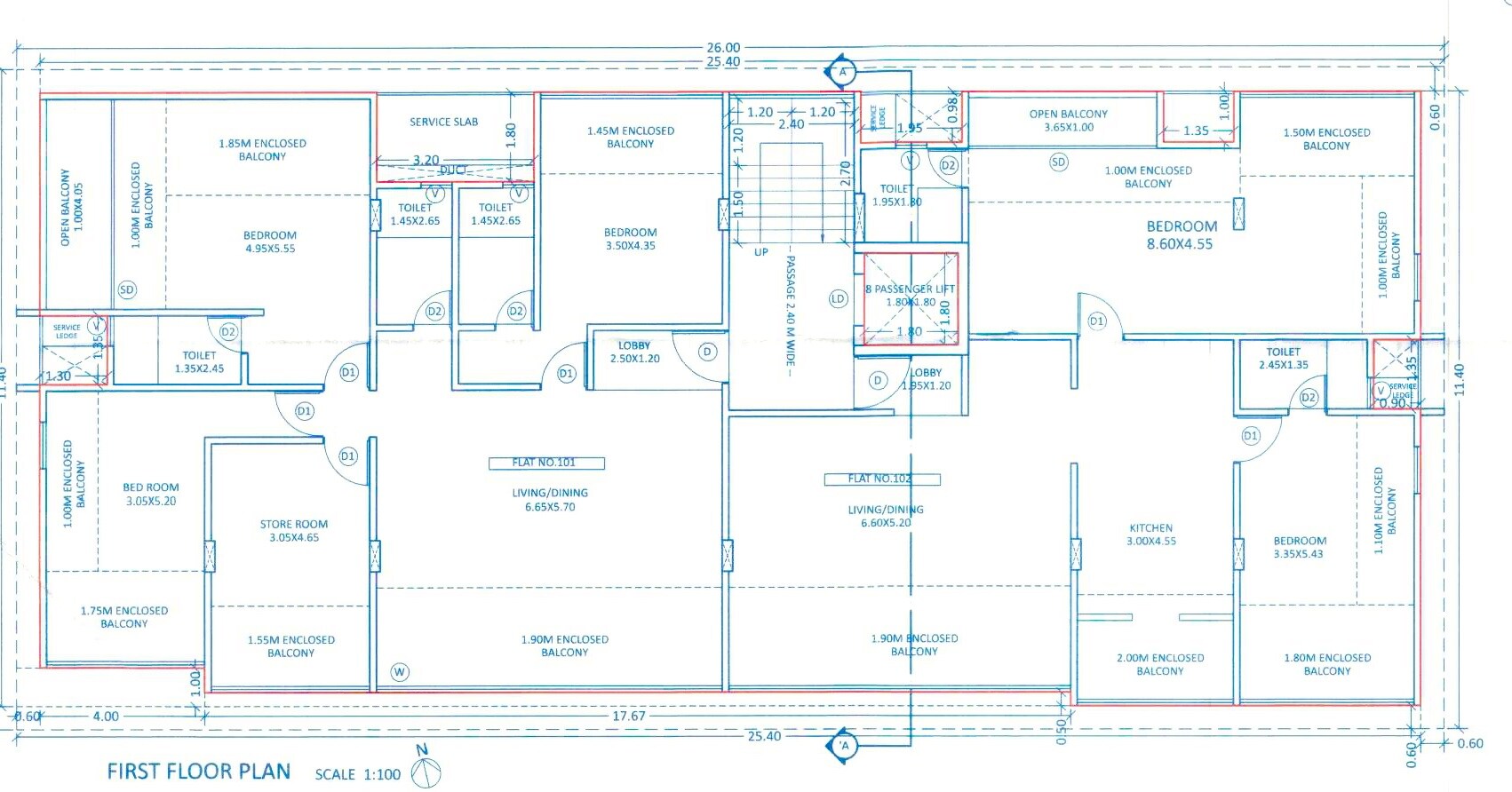 D And T Seeta CHS Floor Plans