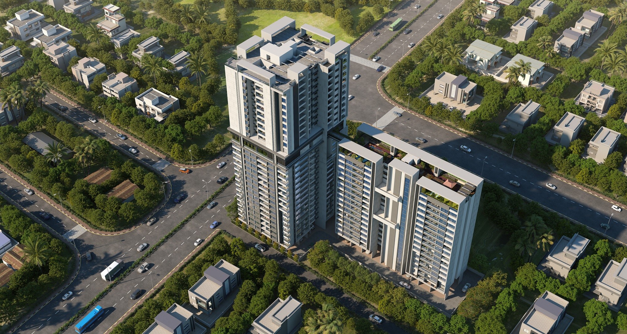 D And T Shivtoran CHS Tower View