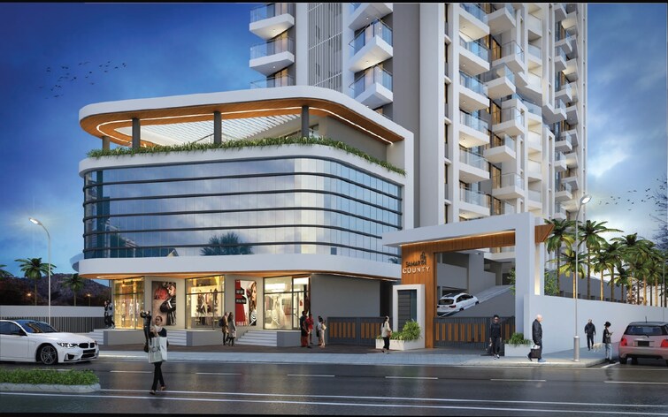 DA Borade Samarth County Apartment Exteriors 2