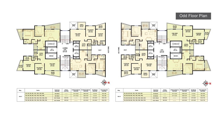 DA Borade Samarth County Floor Plans 1