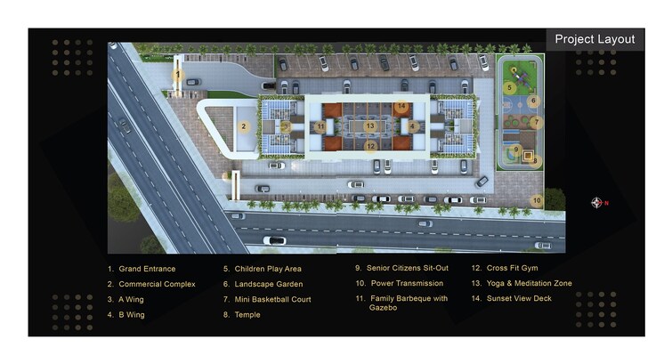 DA Borade Samarth County Master Plan Image