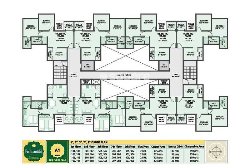 Darode Jog Padmanabh Apartment Floor Plans