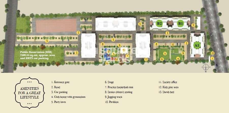 darode jog padmanabh apartment project master plan image1