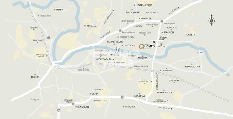 Darode Q Homes Location Image