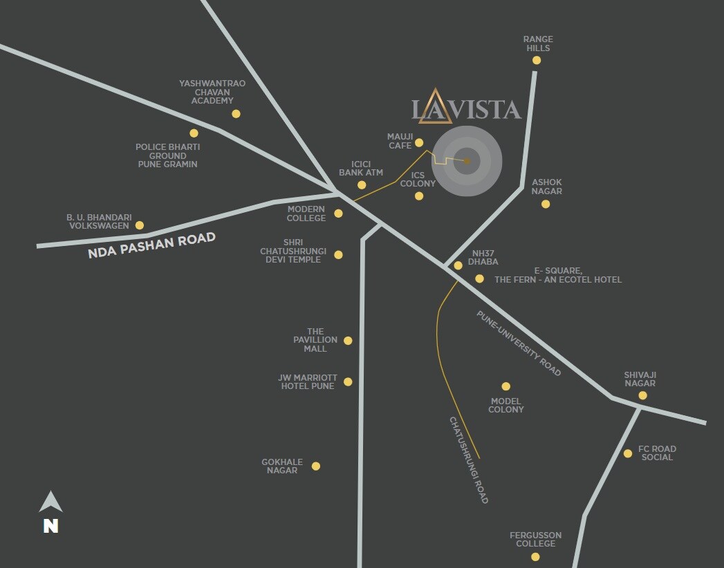 Darshanraj La Vista Location Image
