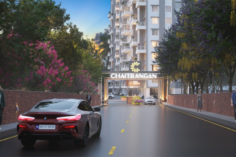 Dedge Chaitrangan Entrance View 1