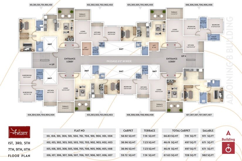 Dedge Chaitrangan Floor Plans 1