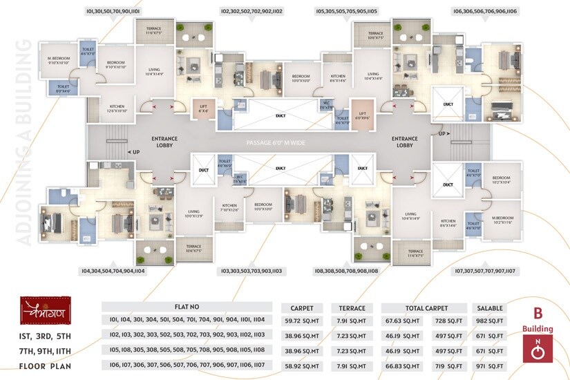Dedge Chaitrangan Floor Plans 3