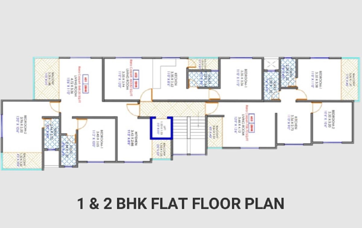 Deshpande Anjaneya CHS Floor Plans
