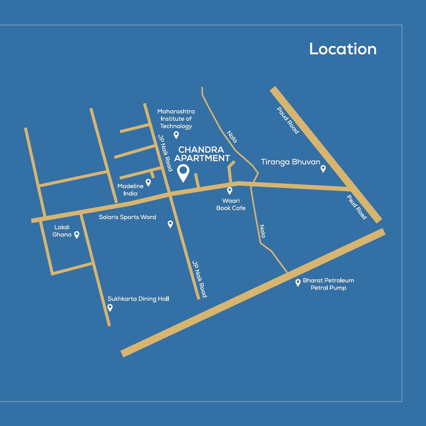 Deshpande Chandra Apartment Location Image