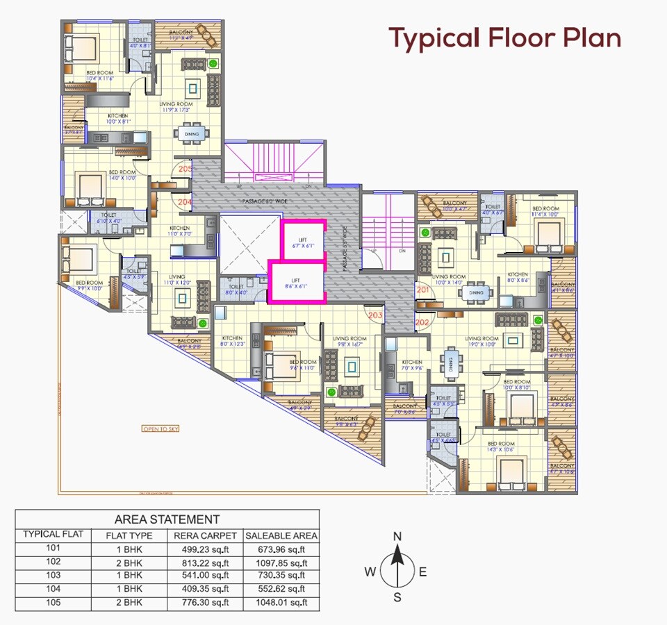 Deshpande W 60 Exotica Floor Plans