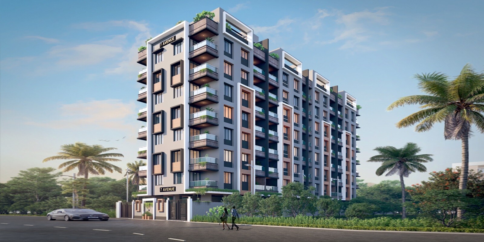 Destiny 7 Avenue residential project in Pimple Gurav