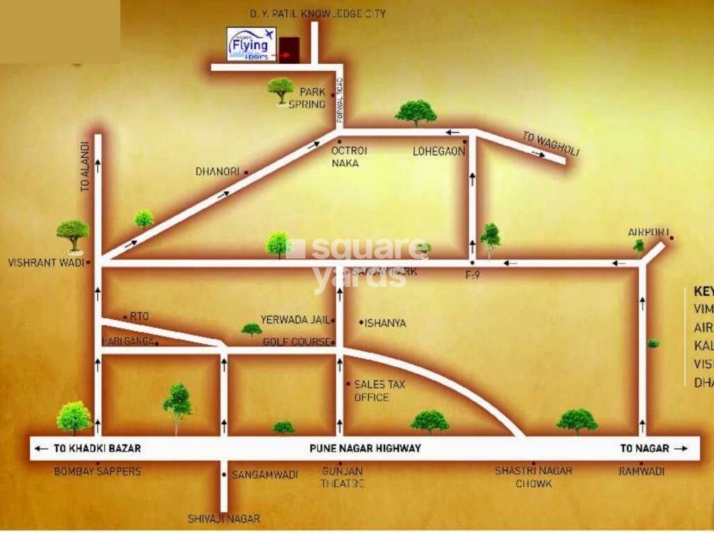 Devakis Flying Heights Location Image