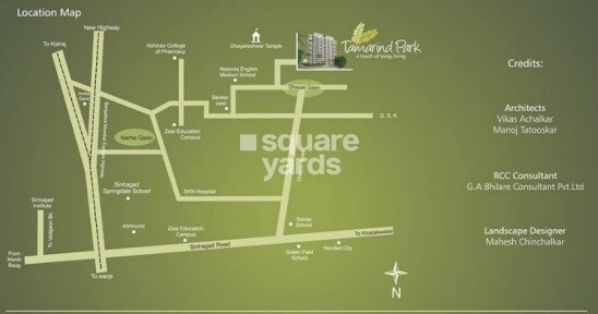 Dhankawade Pokale Tamarind Park Location Image