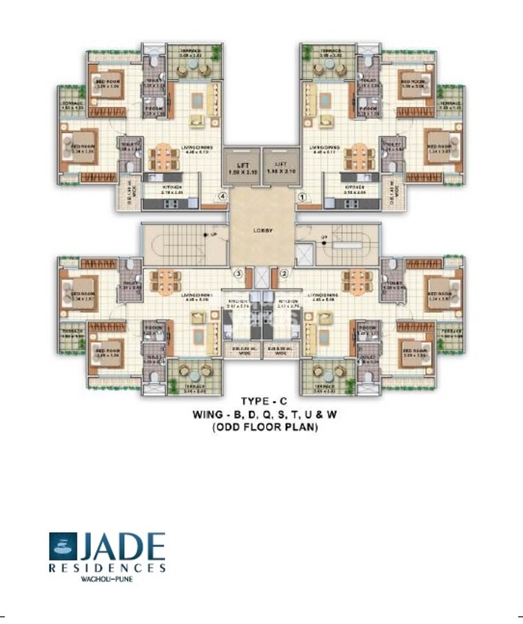 Dheeraj Jade Residences Floor Plans 6
