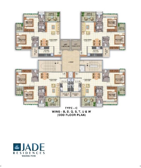 Dheeraj Jade Residences Floor Plans 6