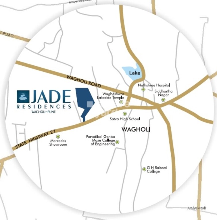Dheeraj Jade Residences Location Image