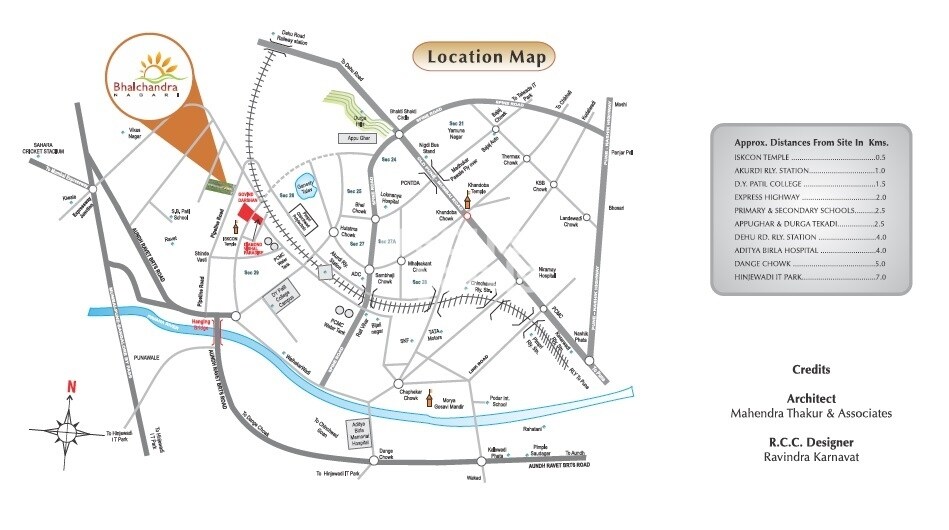 Diamond Bhalchandra Nagari Location Image
