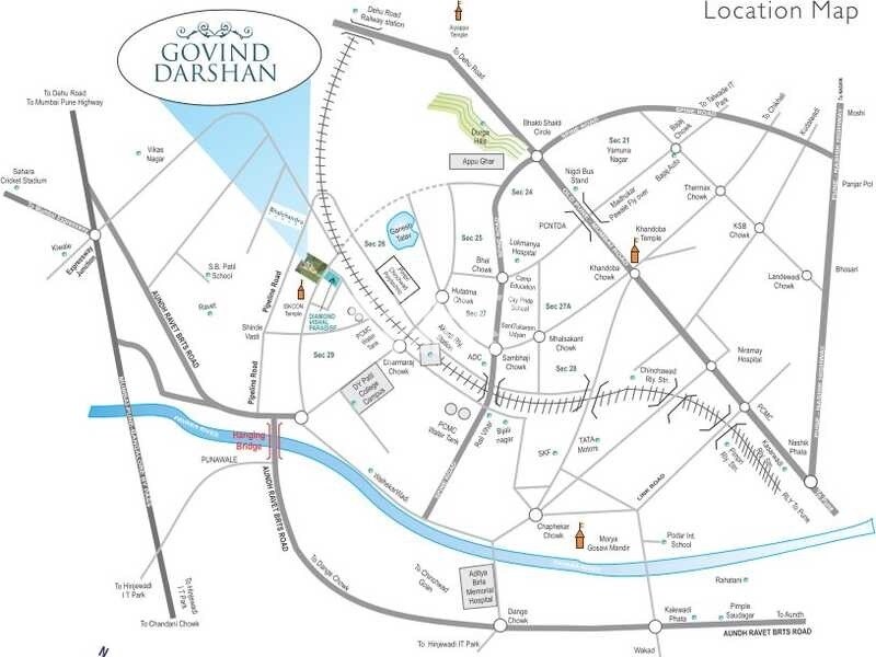 Diamond Govind Darshan Location Image