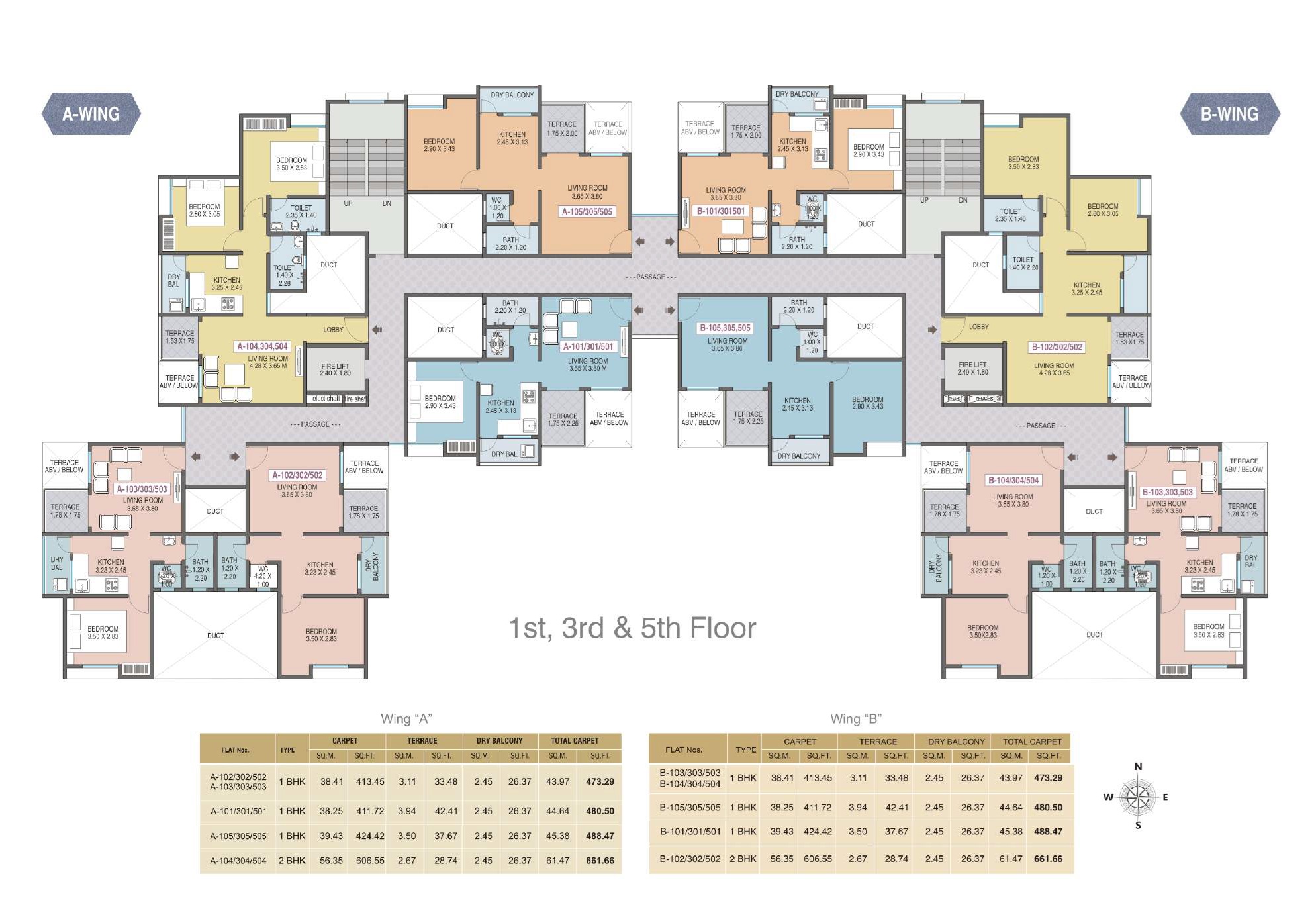 Divine Nest Floor Plans