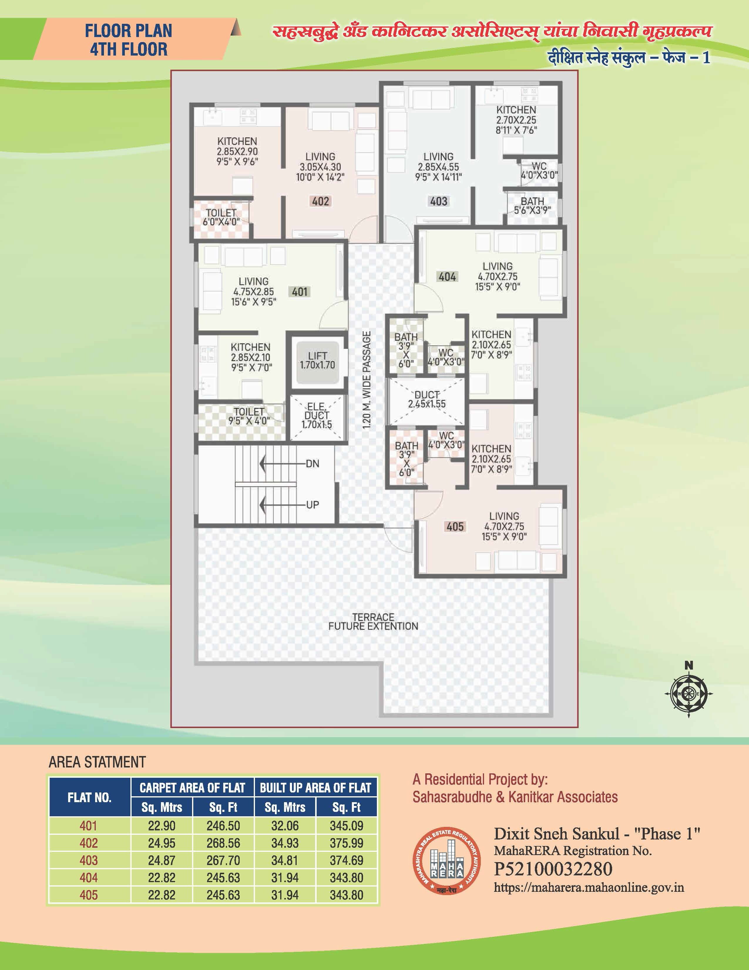 Dixit Sneh Sankul Floor Plans