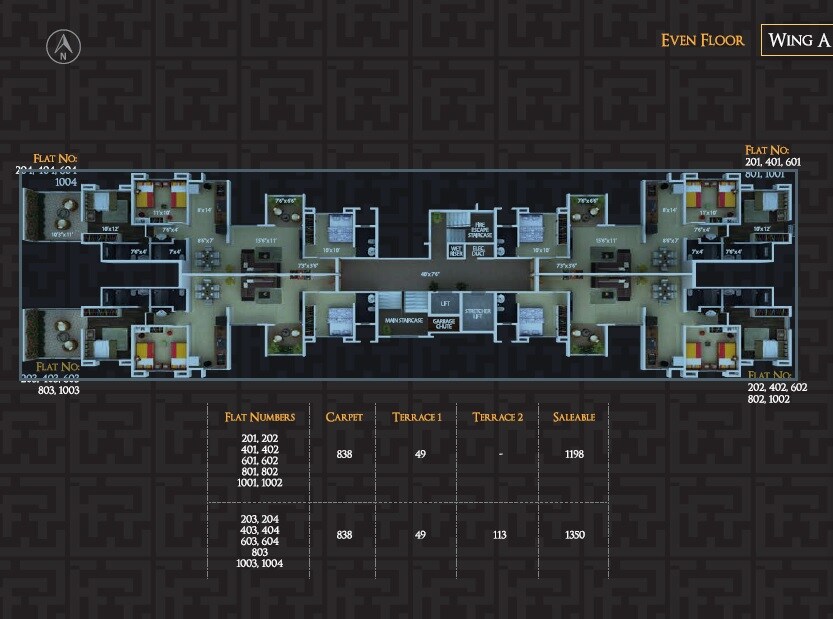 Dnv Arcelia Floor Plans 1
