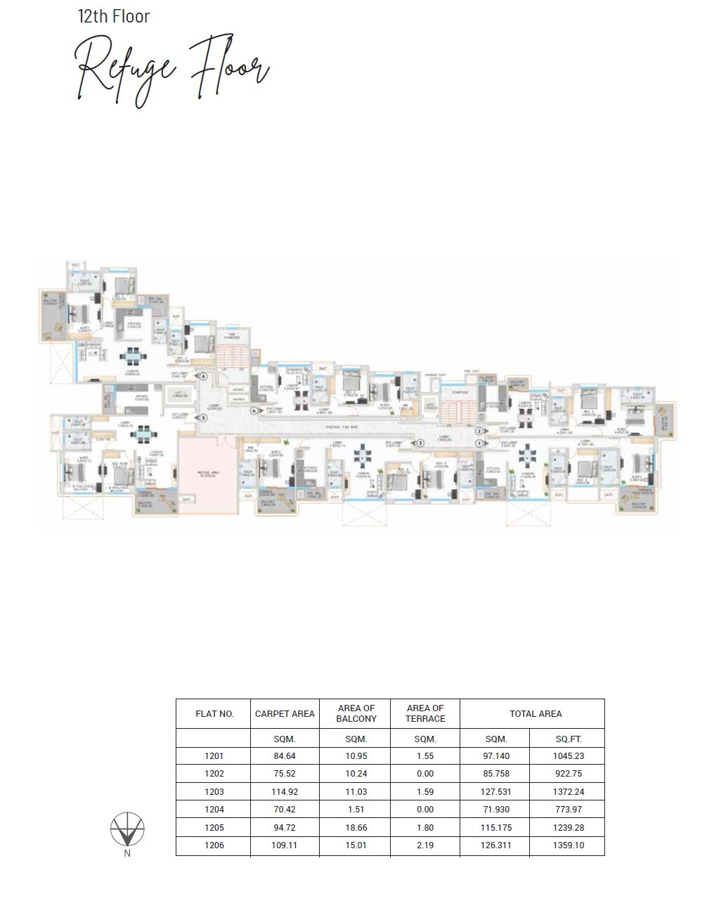 Dorabjee Heights Floor Plans 1
