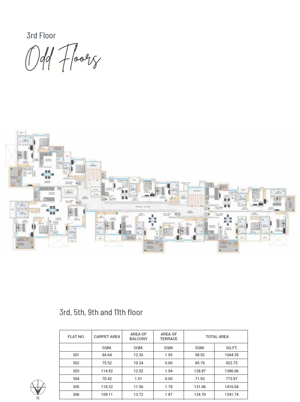 Dorabjee Heights Floor Plans 3