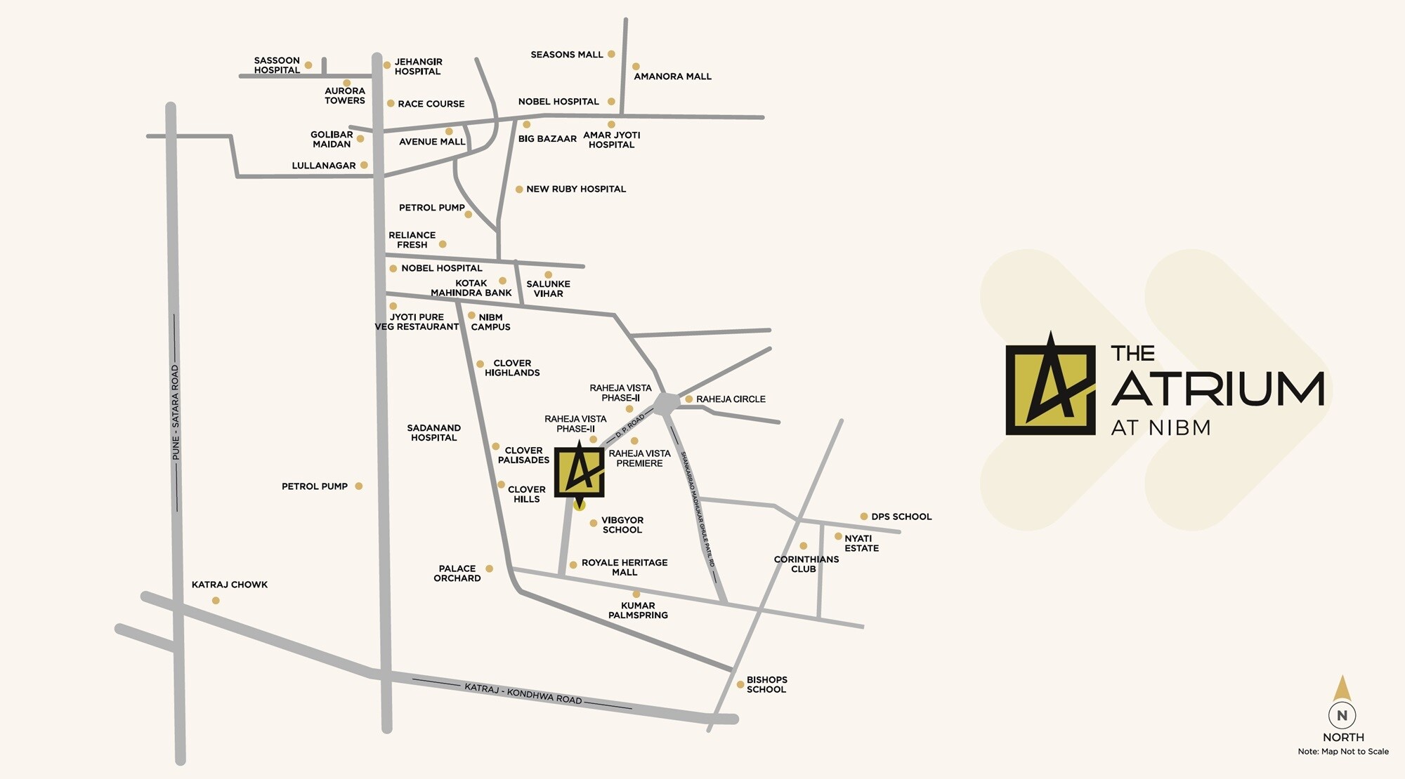 Dorabjee The Atrium Location Image