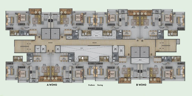 Dosti Greenscape Floor Plans 2