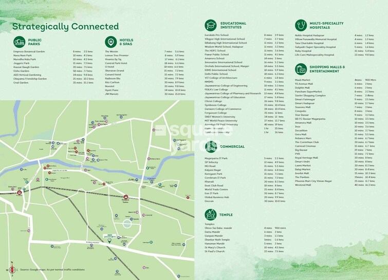 Dosti Greenscape Location Image