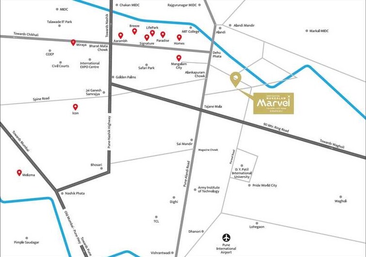 DR Gavhane Destination Mangalam Marvel Location Image