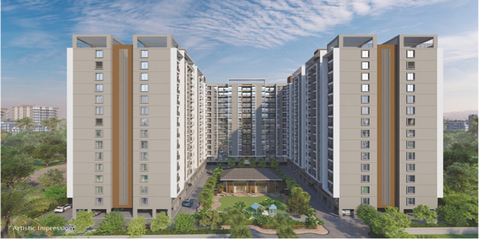 DR Gavhane Destination Mangalam Marvel residential project in Charholi Budruk