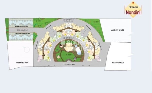 Dreams Nandini Master Plan Image