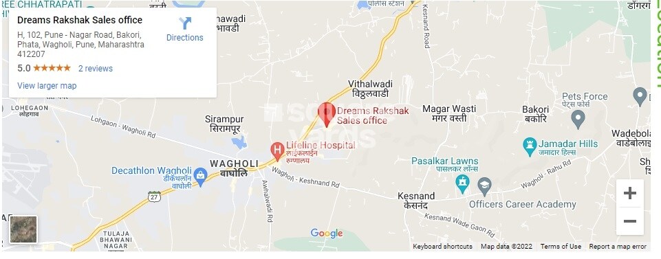 Dreams Rakshak Location Image