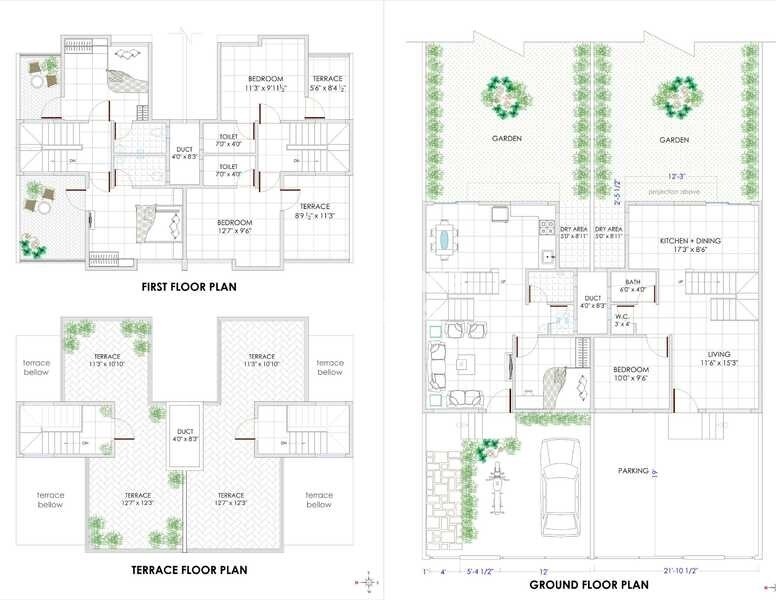 Dreams Residency Floor Plans