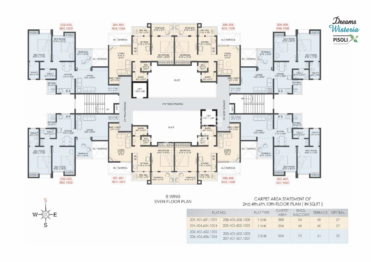 Dreams Wisteria Floor Plans 1