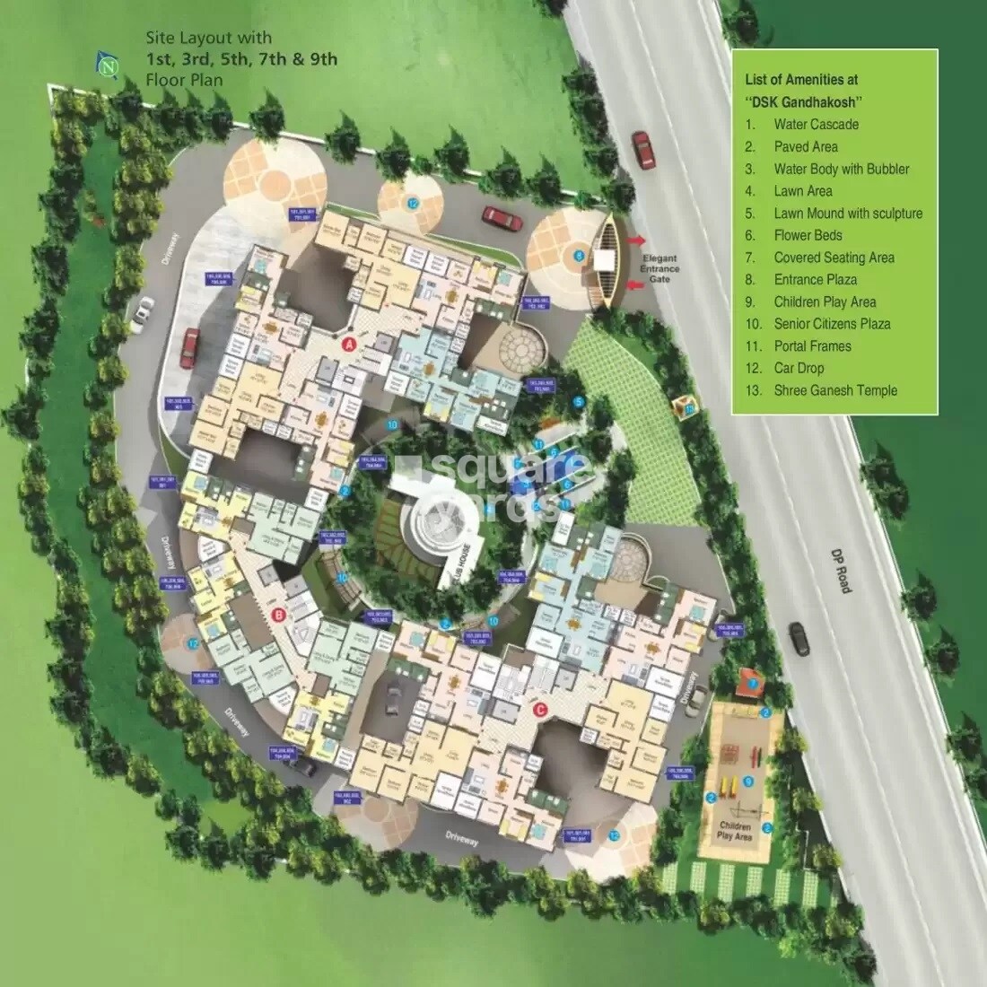 DSK Gandhakosh Master Plan Image