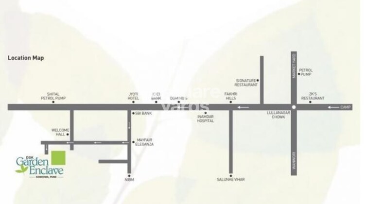 DSK Garden Enclave Location Image