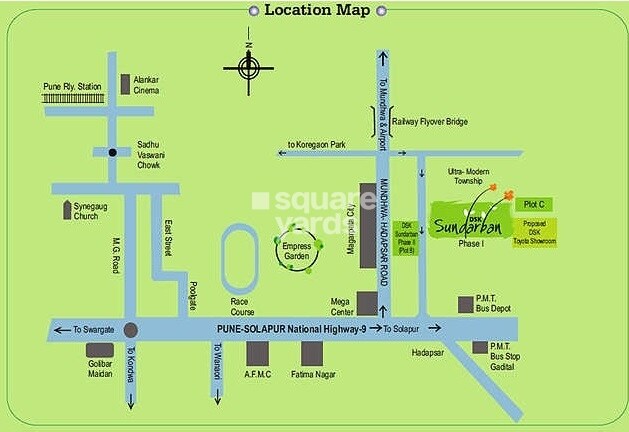 DSK Sundarban Location Image