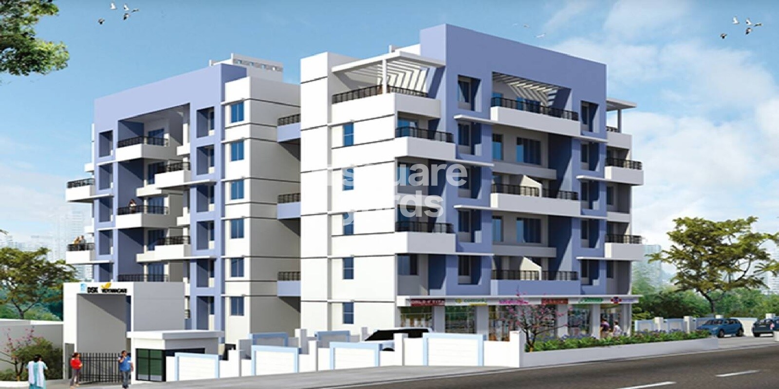 DSK Vidyanagari Phase II Tower View