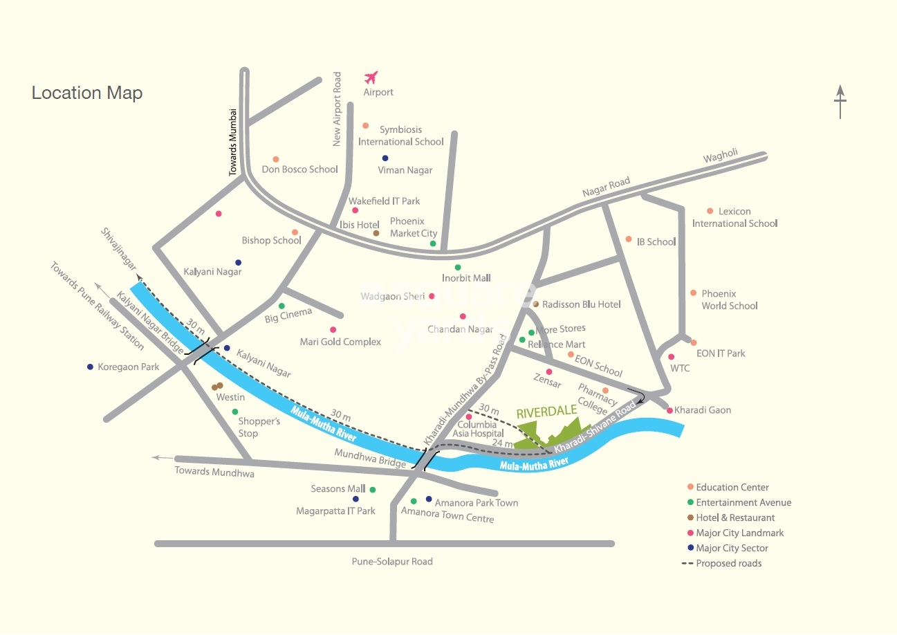 Duville Riverdale Heights Location Image